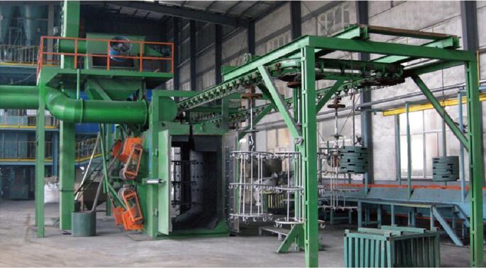 懸鏈通過(guò)式拋丸清理機(jī)